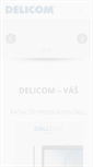 Mobile Screenshot of delicom.sk